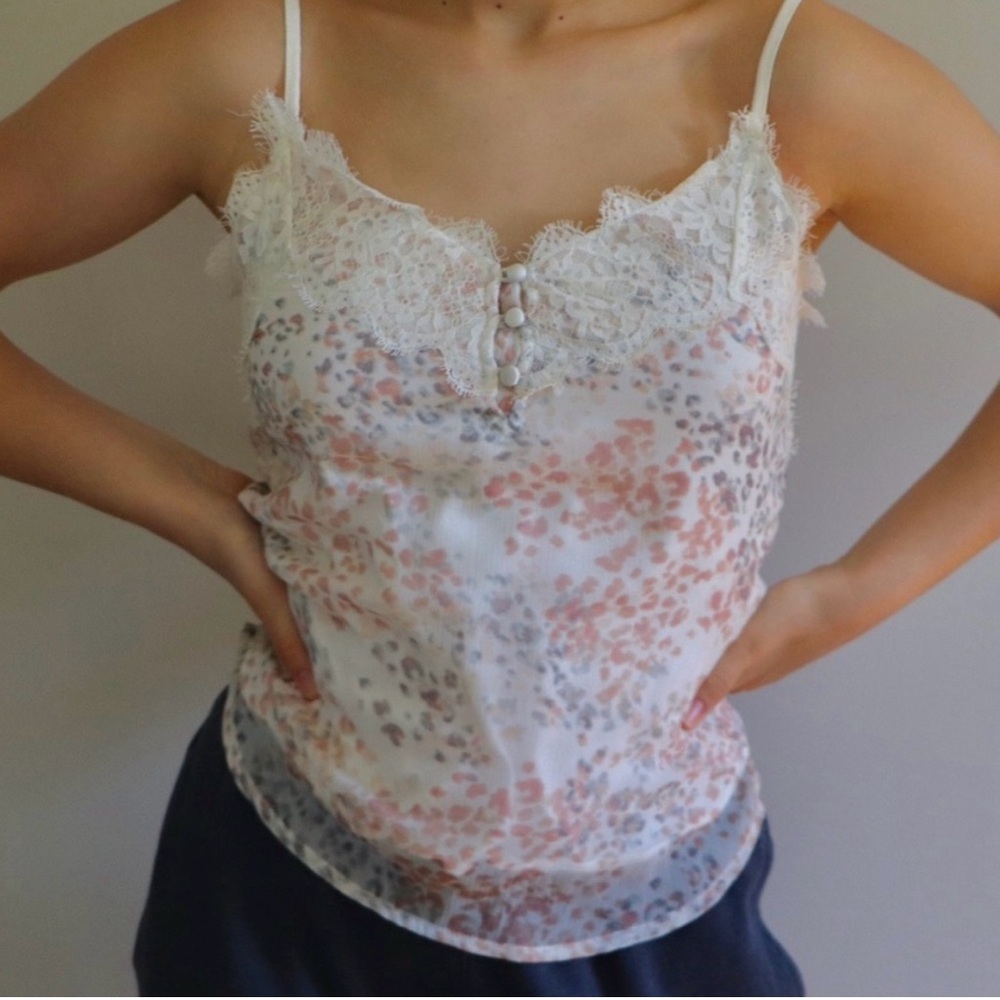 Abercrombie and fitch  Lace Trimmed Women's cami Top